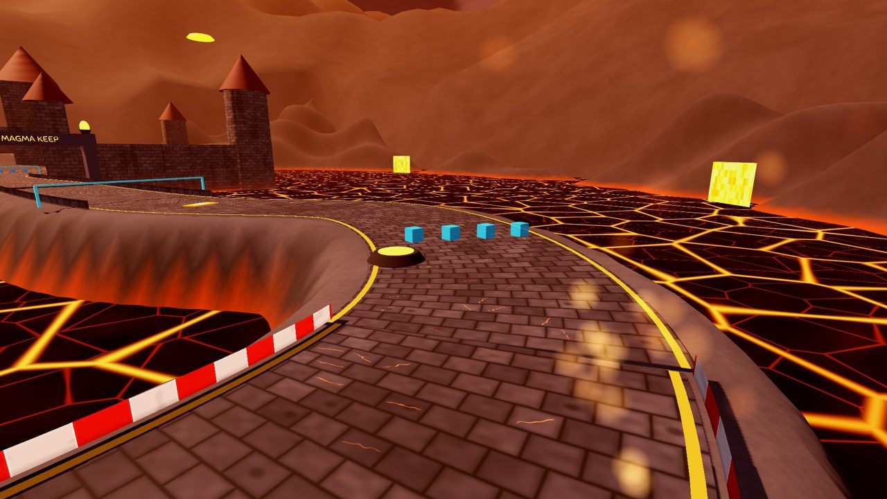 Kart track Magma Keep