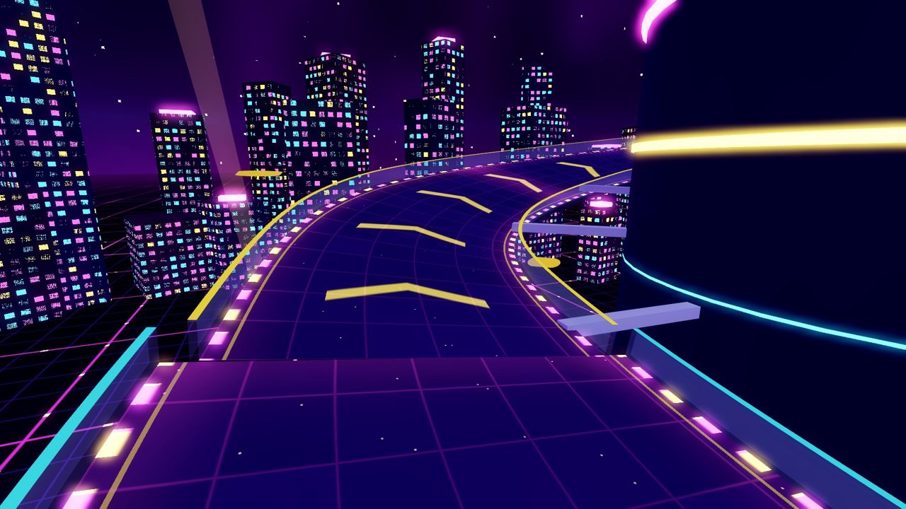 Kart track Neon Pinball
