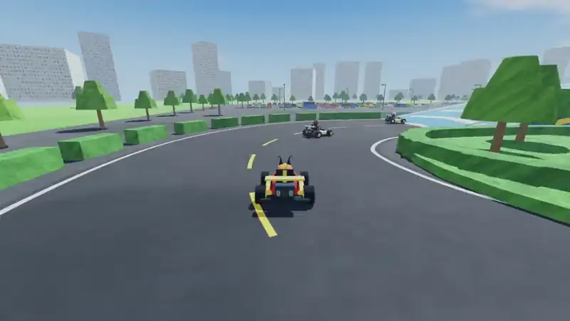 Clip: the glide jump over the parking lot