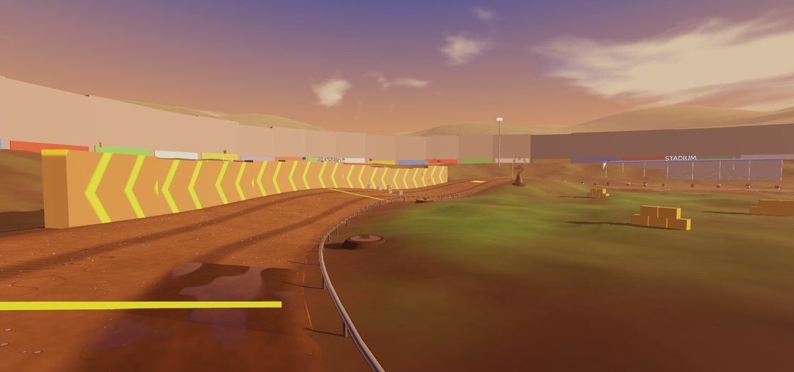 The wall to ride round the whoops