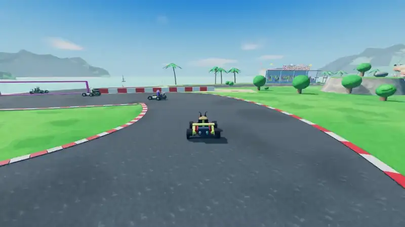 Clip: driving through the seaside hairpin