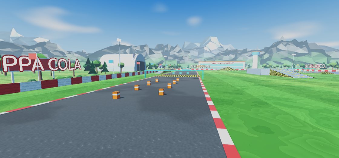 The slalom on the west side