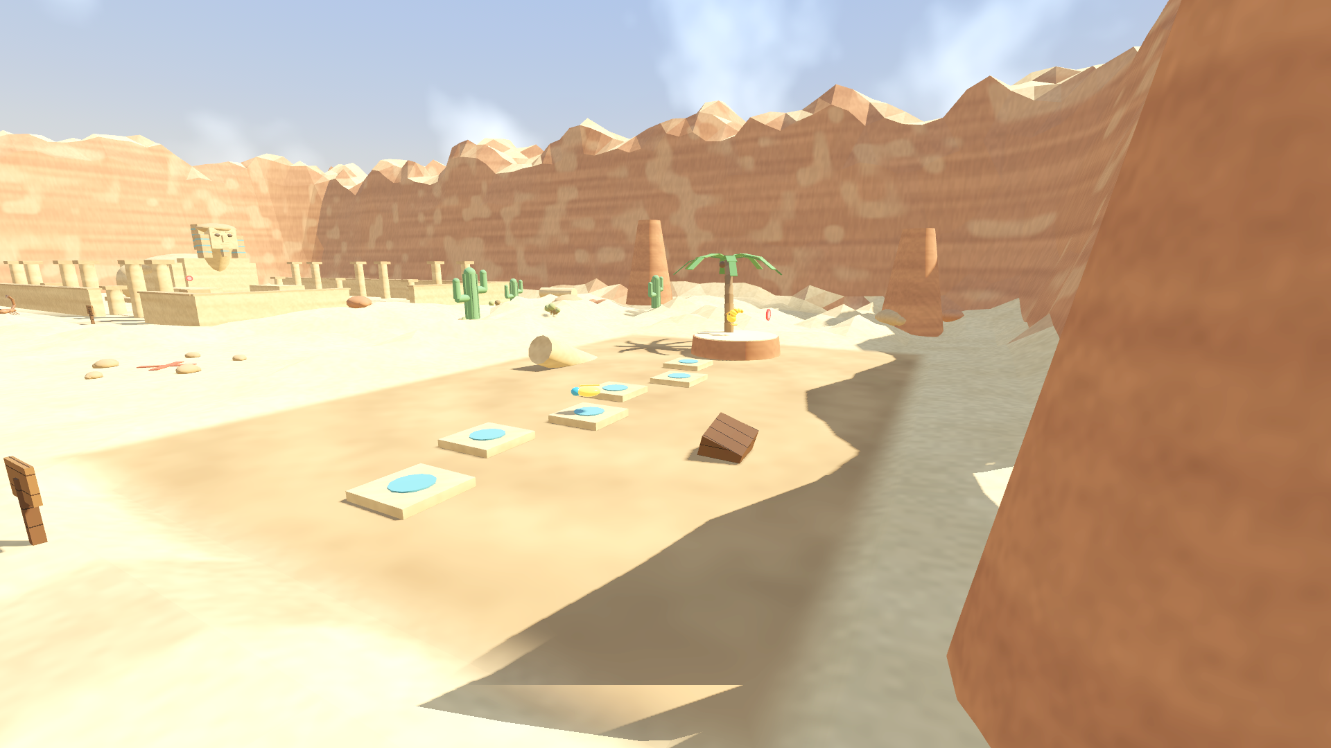 The quicksand flats with sinking stones