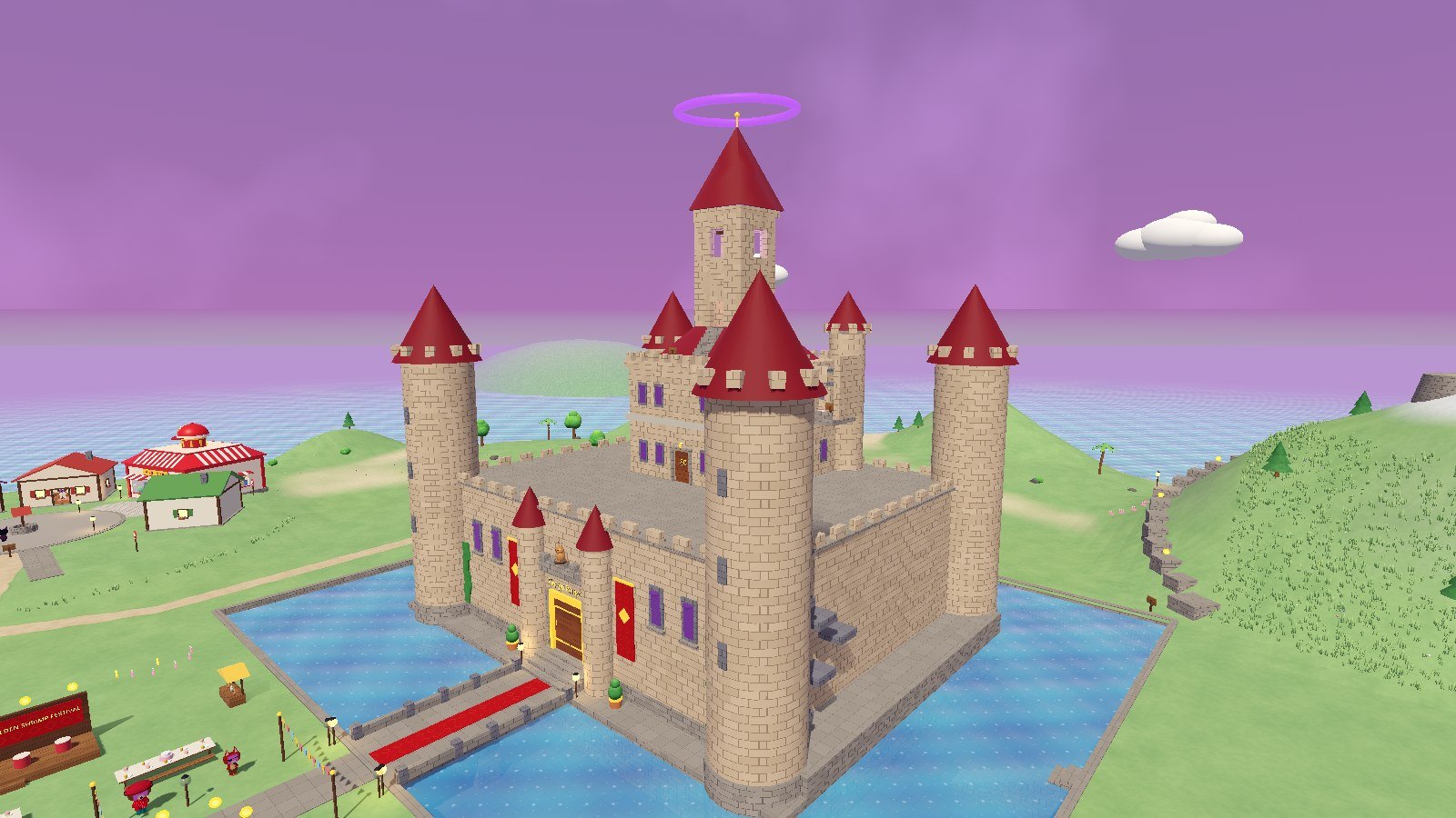 The palace keep with its belfry